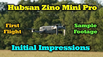Hubsan Mini Pro - First Flight | Footage | First Impressions
