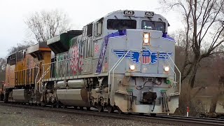 EPIC CHASE Of UP 1943 Leading NS 200! 3-31-20