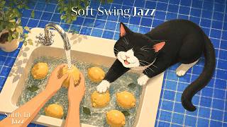 Fresh Summer Vibes with a Hint of Lemon 🍋 | Soft Vintage Swing Jazz for Easy Listening screenshot 5