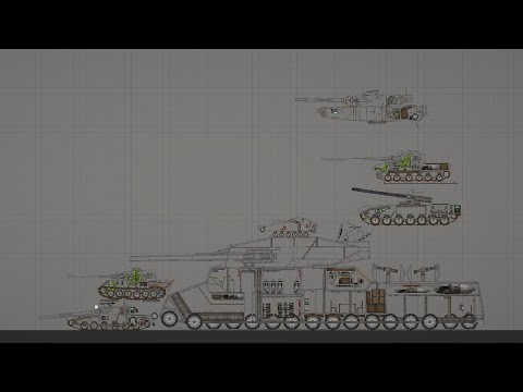 kaijer E72 vs 7 tank | melon playground | tank battle