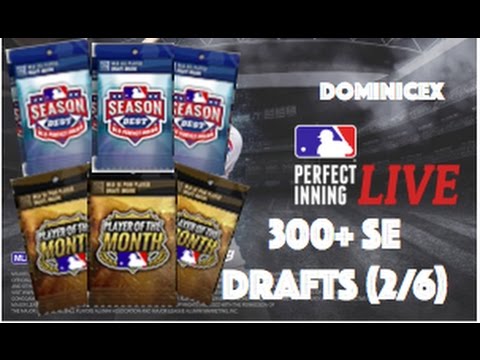 300 plus SE DRAFTS! (2/6) MLB Perfect Inning Live #4
