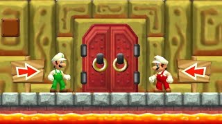Newer Super Mario Bros. Wii 7 - World 2 - 2 Player Co-Op Full Walkthrough Part 2