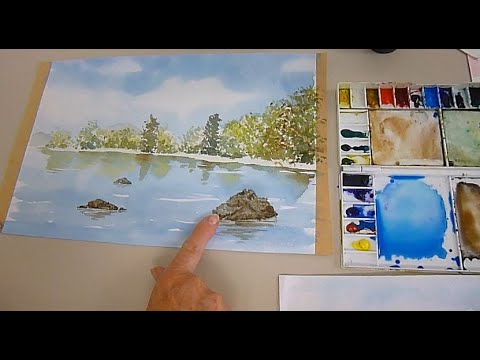 Acrylic Painting Lessons: setting up an acrylic stay-wet palette 