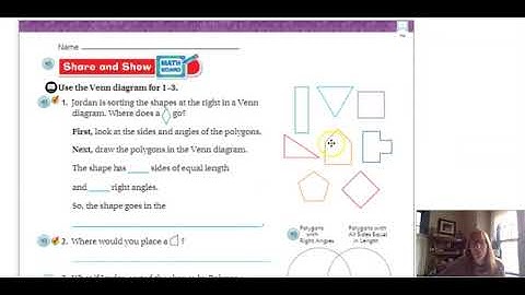 Go Math Lesson 12.8 Classify Plane Figures