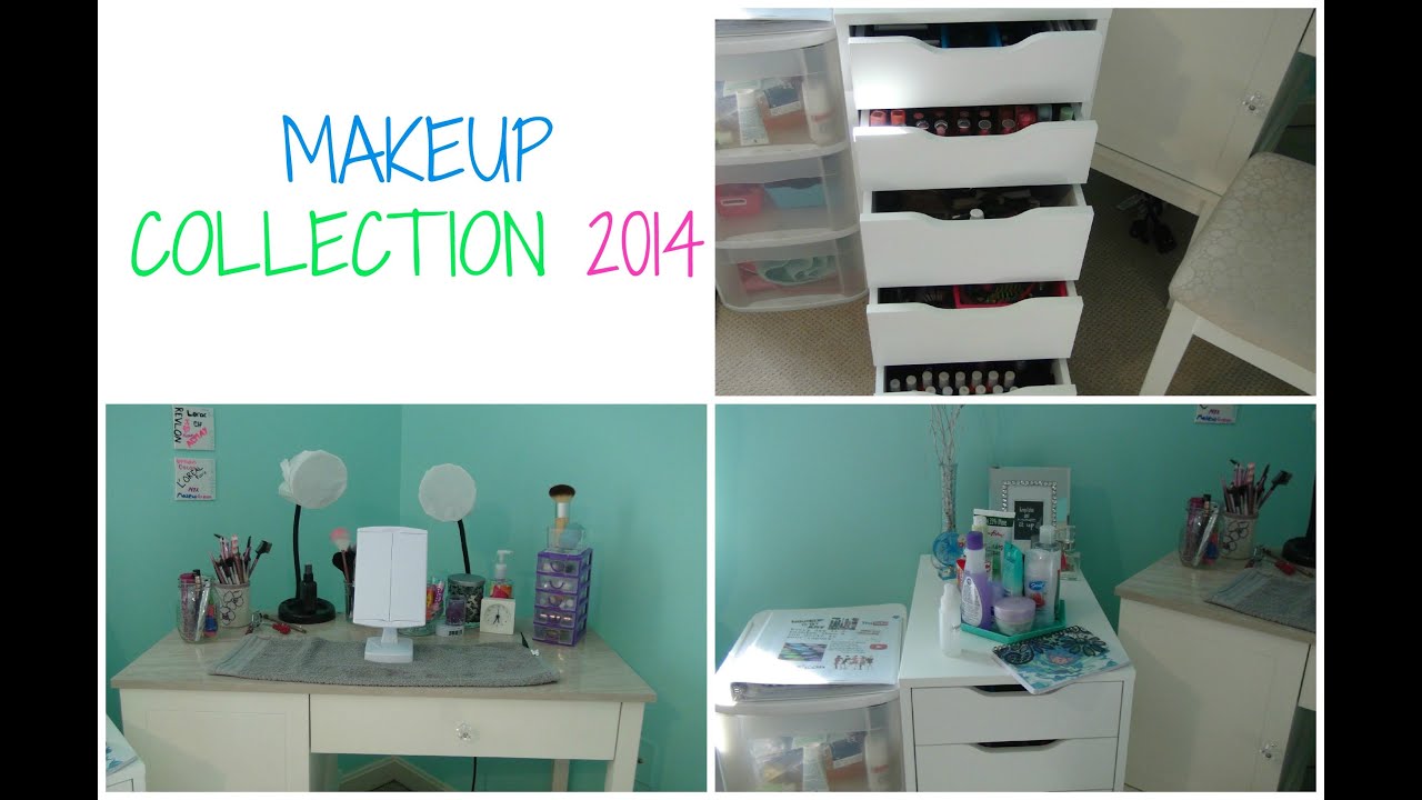 Updated Makeup Collection 2014!
