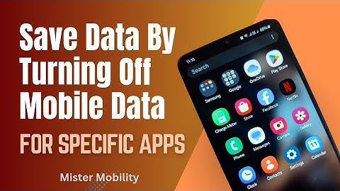How To Save Internet Data: Turn Off Mobile Or Cellular Data For Specific Apps In Android