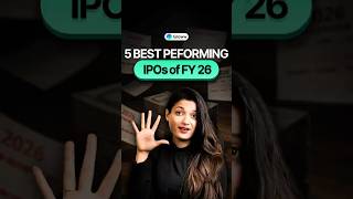 Top 5 performing IPOs of FY 2026