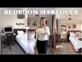 Bedroom makeover  giving our guest bedroom an extreme transformation 
