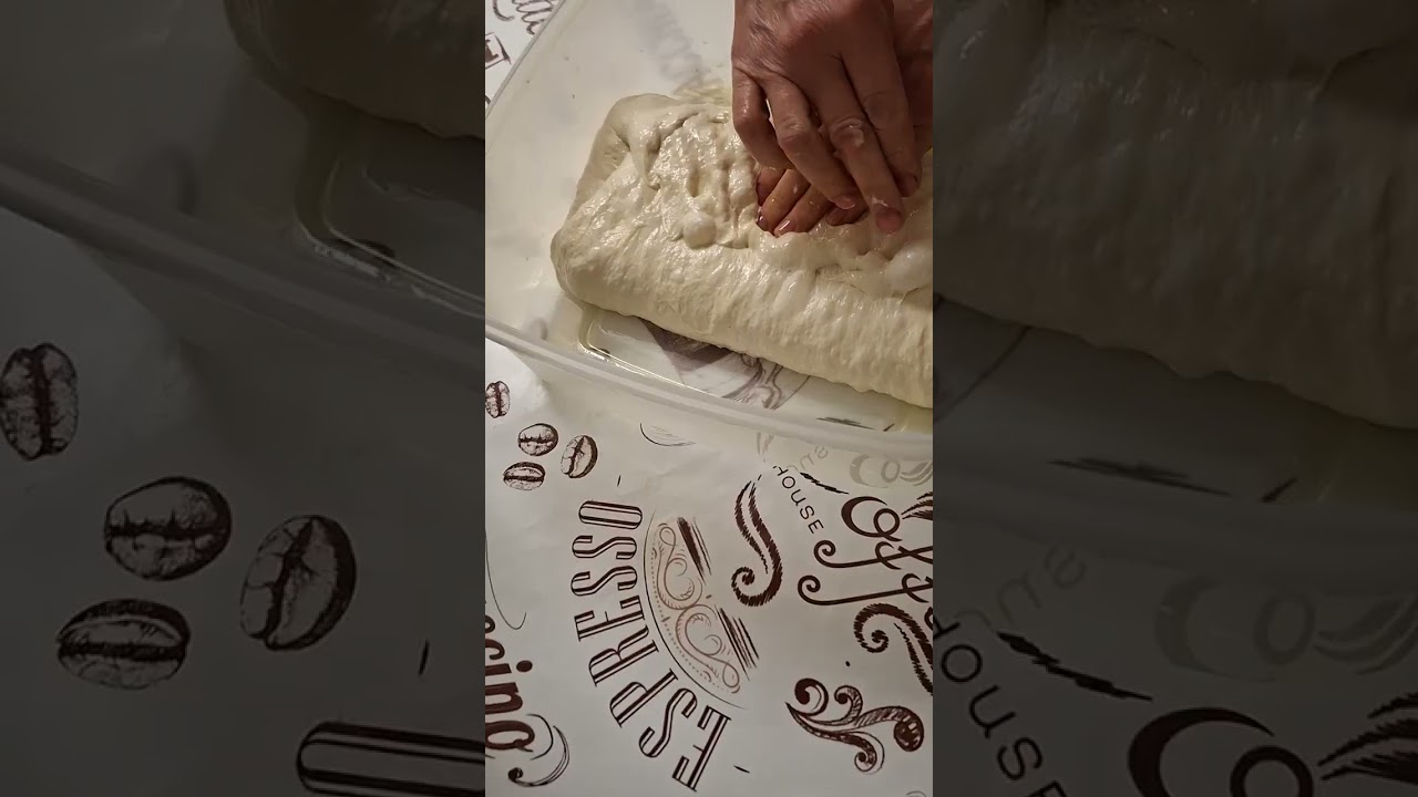 Rosemary and tomato focaccia make in home ,tender and crispy  on top  