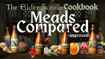 SKYRIM: I Brewed (& Aged!) EVERY MEAD in the Elder Scrolls Cookbook!