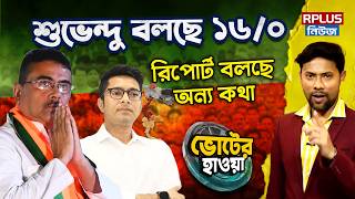 West Bengal Election 2026: ভোটের হাওয়া ১৬/০ — রিপোর্ট বলছে অন্য কথা! | TMC vs BJP | WB Vote Phase 1