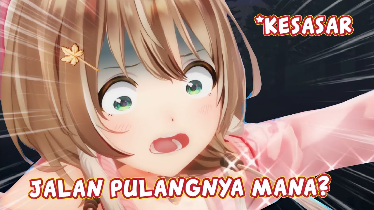 Risu Nyasar Tak Tau Arah Pulang. Tupai Buta Map wkwk