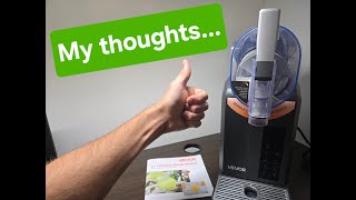 Quick Review of the VEVOR Slushie Machine
