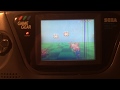 Sega game gear  first game play after capacitor repair