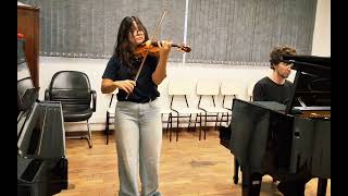 CAMILA MARQUEZ  - Violino - Mozart concerto n.5 em La maior