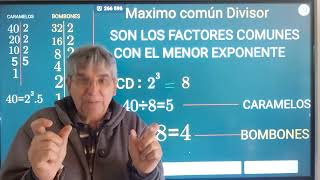MAXIMO COMUN DIVISOR