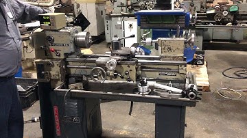 12" x 24" CLAUSING VARI-SPEED ENGINE LATHE