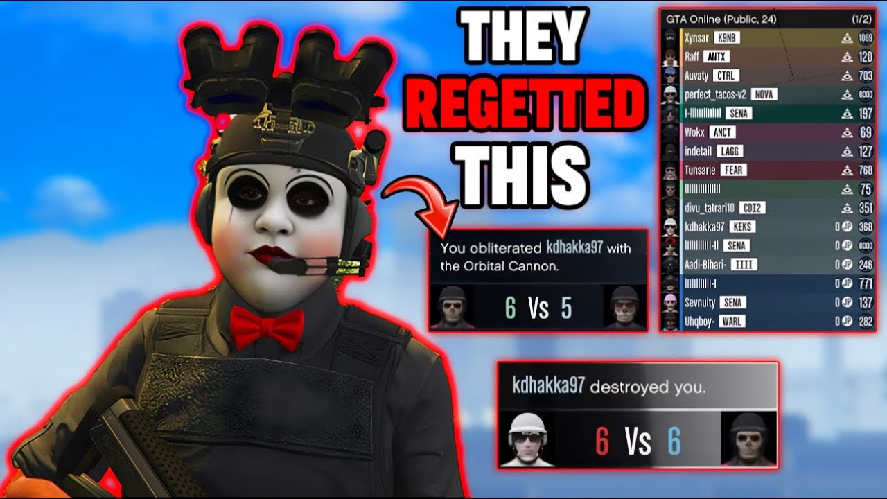 They Thought They CONTROLLED The Lobby… Until I Joined GTA Online