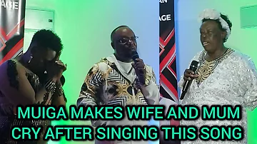 MUIGAI WA NJOROGE SONG MAKES WIFE NJERI AND HIS MOTHER SHED TEARS LIVE AT NJERI FOUNDATION LAUNCH!