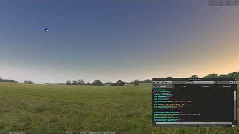 Stellarium script window