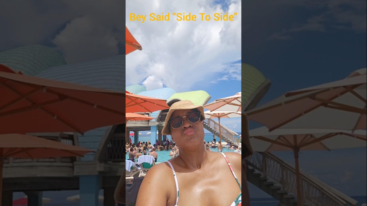 Freedom Of The Seas Day 5 Royal Beach Club Shorts #Beach #bahamas #shorts #fyp #party