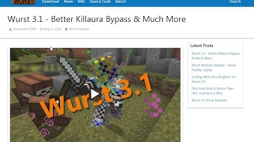 How to install wurst 1.9 Minecraft