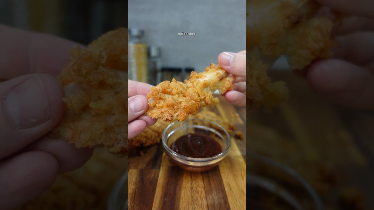 Comment faire des Tenders ?! 🤤🍗 #tenders #recettetenders #poulet #recette #cuisine #seizemay #food