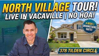 Living in Vacaville: North Village Neighborhood Tour + 378 Tilden Circle!
