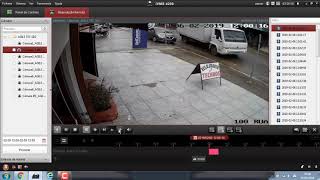 VISUALIZAR GRAVAÇÃO E BAIXAR VIDEO HIKVISION IVMS 4200 2.8.1.4