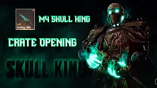 SKULL KING M416 CRATE OPENING NEW STATE MOBILE | I got full mummy set 😨