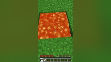 Infinite Lava Source in Minecraft
