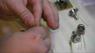 Soldering and Finishing Potentiometers