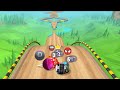Going balls  funny race 10 vs epic race banana frenzy goal ball all levels gameplay androidios