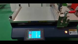 Experimental Small Coating Machine, doctor blade and wire bar coating