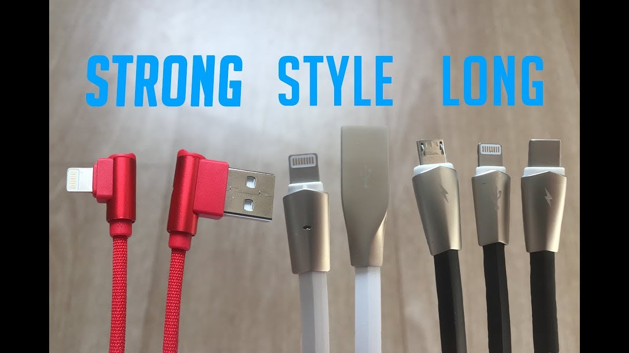 Are these the best and strongest iPhone charging cables in the world  Aimus cables review