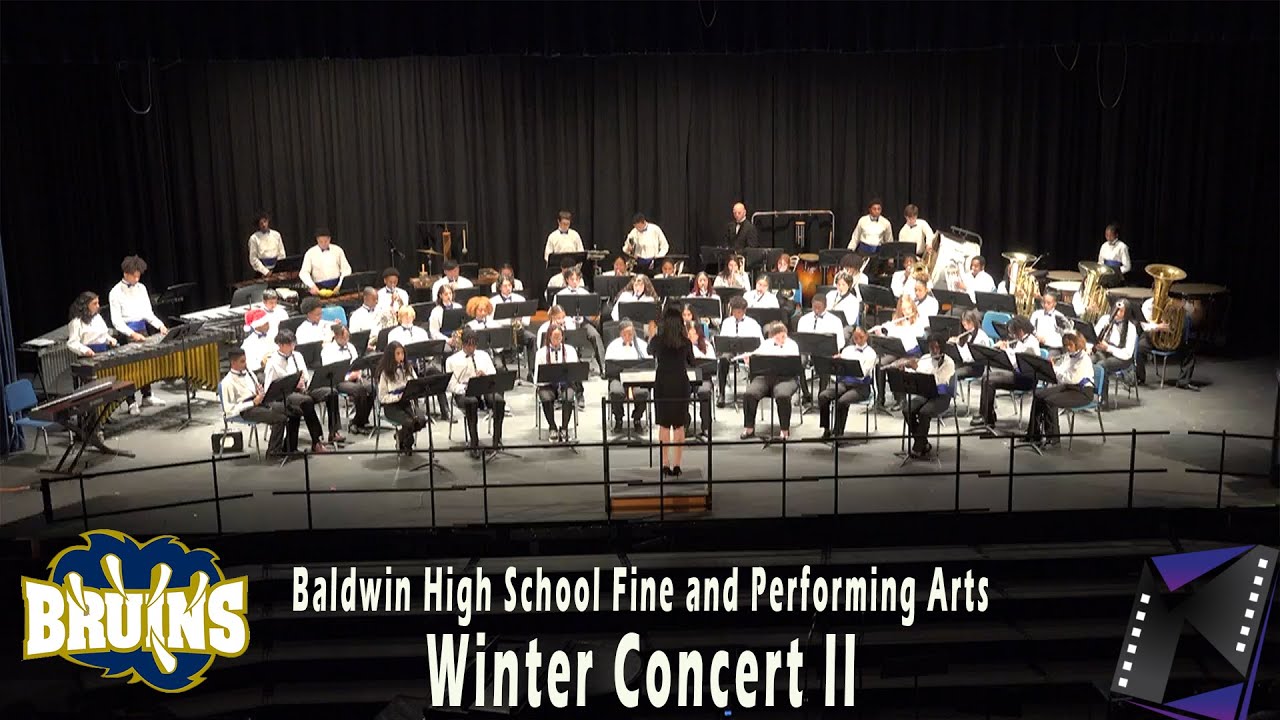 Symphony Band @ Baldwin High School Fine and Performing Arts Winter ...