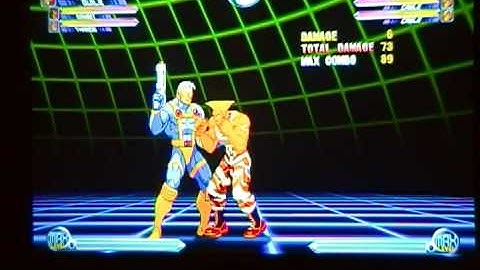 mvc2:  Guile hk throw + bubble stuff.