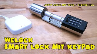 Welock Smart Lock Cylinder mit Keypad Tuya / Zigbee / BT / WiFi screenshot 1