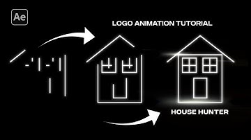 How to Create a 2D House Logo Animation in After Effects | After Effects Tutorial