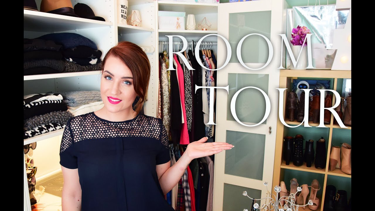 Room tour: ankleidezimmer â¡ mein traumzimmer rebeccafloeter youtube Ikea schrank pax planer