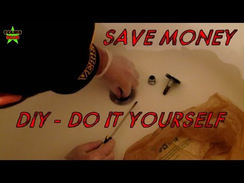 FIX Clogged Drain (DIY) Do It Yourself in Minutes - Save Money