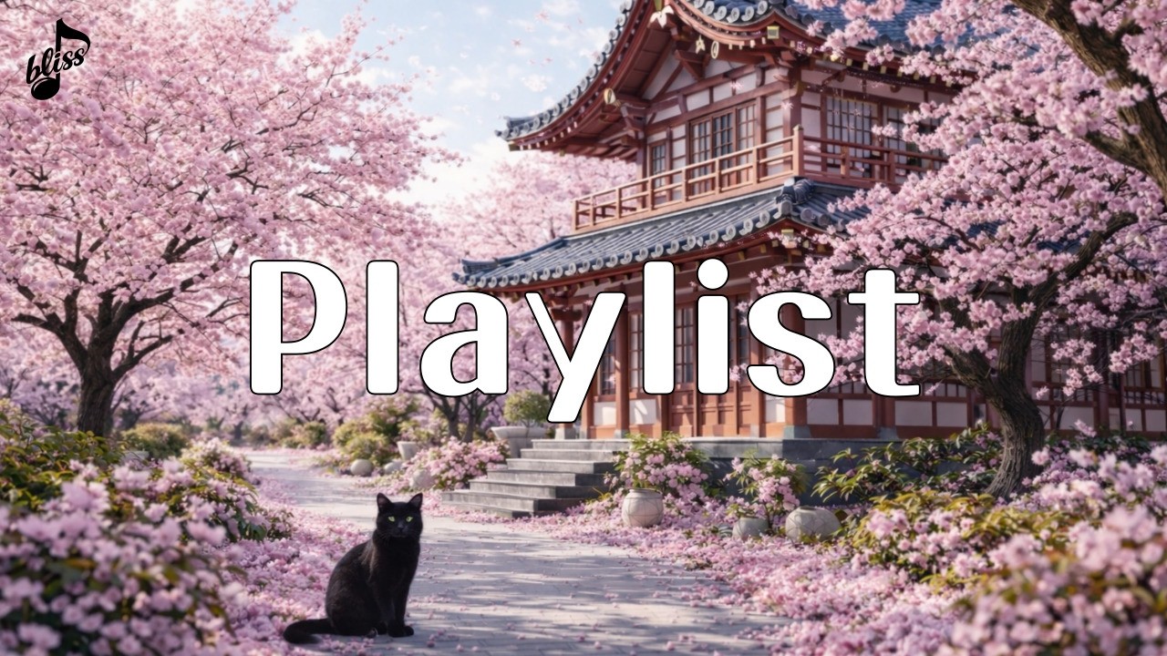 【Весенняя музыка для кафе☕】Весенний плейлист для исцеляющего утра с бодрой музыкой🌿3 Часа｜