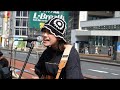 【歌うま】素敵な18才に人集りが!『胡蝶の夢』Leina オリジナル曲 新宿 路上ライブ