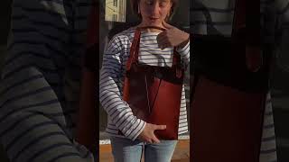 Real Leather Handbag, Shoulder Bag, Personalized Soft Tote screenshot 3