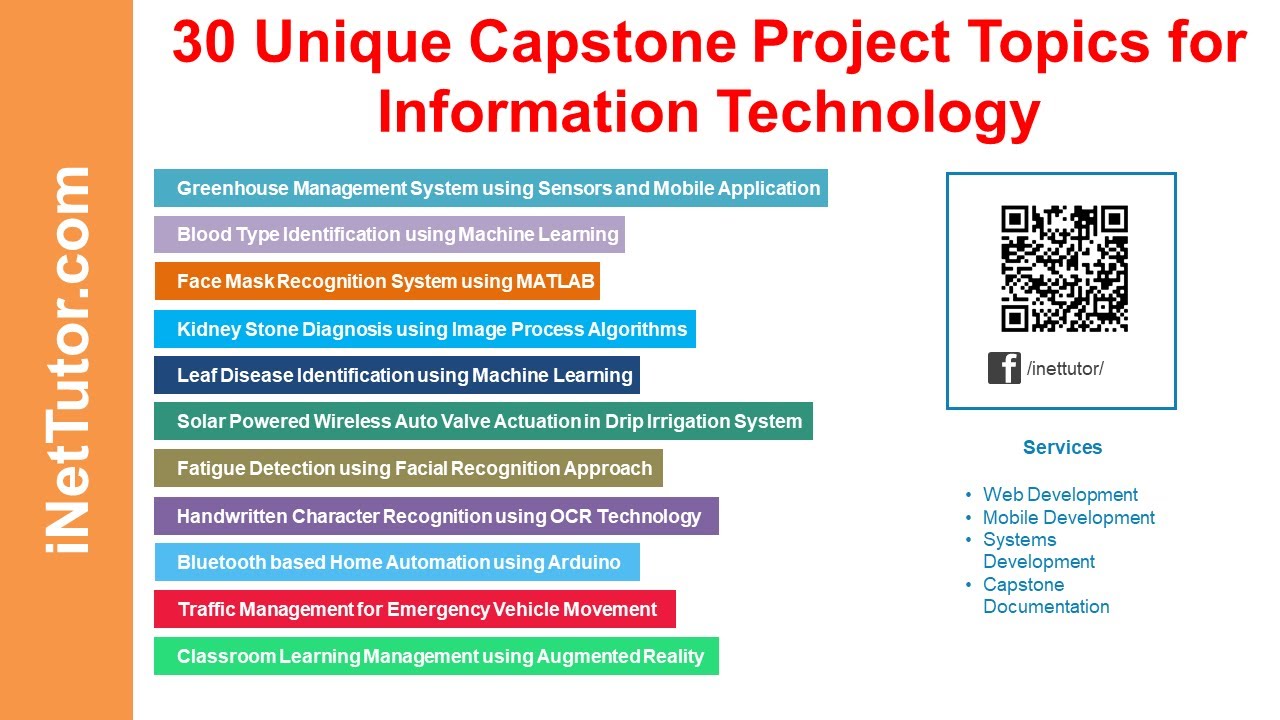 easy it capstone project ideas