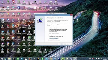 How to restore your system to a prior date in Windows 8