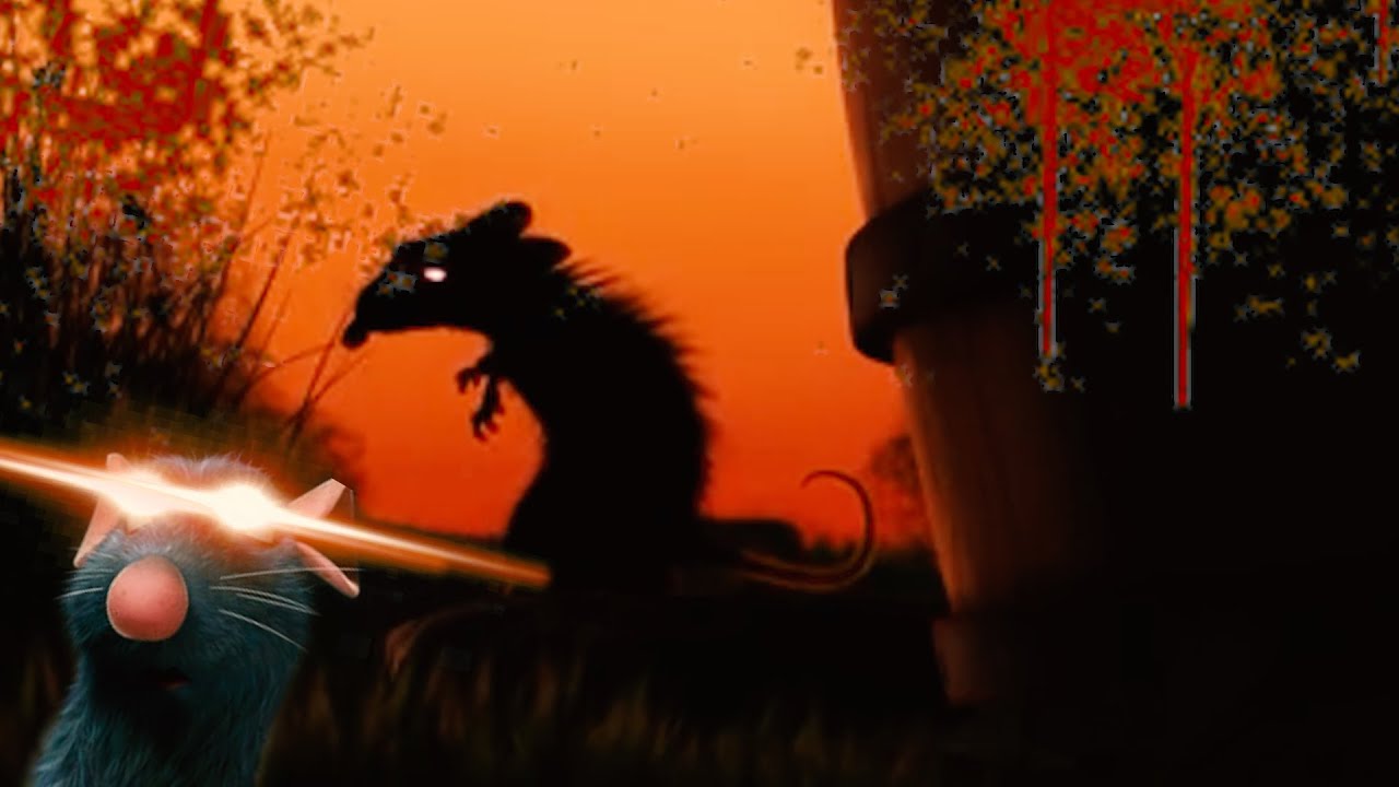 Scary Rattituli Ratatouille but it's Horror - YouTube