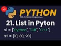 List in Python | List Operations