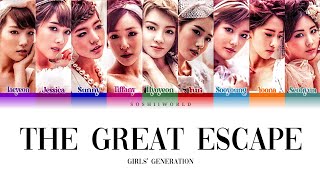 Girls’ Generation (少女時代) – THE GREAT ESCAPE (Color Coded Lyrics)