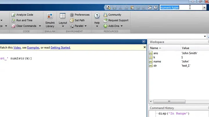 Introducing MATLAB Fundamental Classes (Data Types)